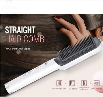 Electric Hair Straightener Comb